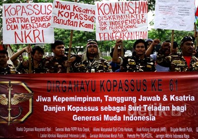FKPPI Dukung Kopassus