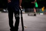 Asyiknya Bermain Skateboard di Kawasan GBK