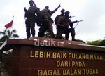 Warga Tanda Tangan Dukung Kopassus