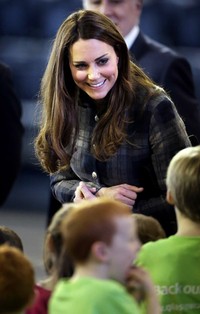 Kate yang semakin cantik. AFP/Pool/Danny Lawson.