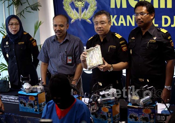 Bea Cukai Gagalkan Penyelundupan Narkoba