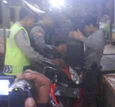 Polres Sidoarjo Amankan 67 Orang Saat Razia Preman
