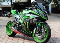 Motor tersebut terlihat lebih gagah dan sporty.