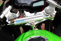 Stang motor tersebut diganti dengan stang ZOX.
