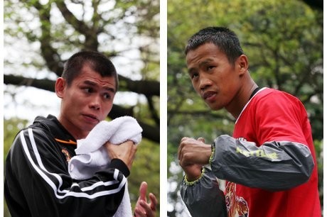 Jelang Naik Ring, Chris John & Daud Yordan Gelar Latihan Terbuka