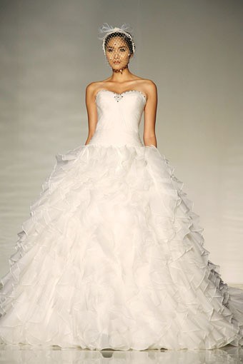 Jakarta, Indonesia - 07 April 2013. Sebastian Sposa by Sebastian Gunawan. Bazaar Wedding Exhibition 2013. Bridal Week 2013 at Ballroom Hotel Ritz Carlton. Pacific Place. Jakarta. [Foto: Mohammad Abduh/Wolipop]