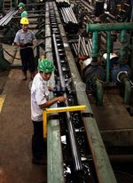 Melihat Pabrik Baja Bakrie Pipe Industries
