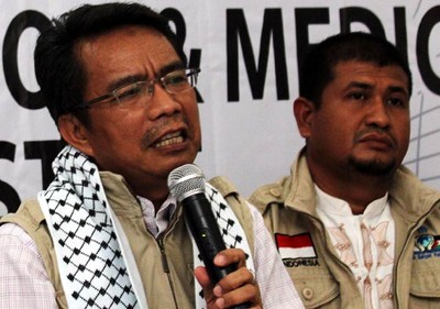 Relawan KNRP Tiba di Tanah Air