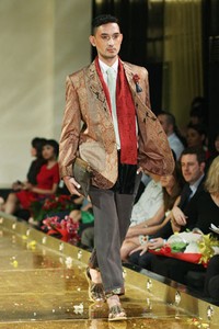 Jakarta, Indonesia - 10 April. M by Musa Widyatmodjo Pria / Summer 2013. Kemang Fashion Week 2013 at Lippo Mal Kemang. 10 April 2013. Jakarta. [Foto: Mohammad Abduh/Wolipop]