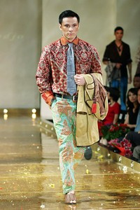 Jakarta, Indonesia - 10 April. M by Musa Widyatmodjo Pria / Summer 2013. Kemang Fashion Week 2013 at Lippo Mal Kemang. 10 April 2013. Jakarta. [Foto: Mohammad Abduh/Wolipop]