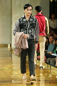 Jakarta, Indonesia - 10 April. M by Musa Widyatmodjo Pria / Summer 2013. Kemang Fashion Week 2013 at Lippo Mal Kemang. 10 April 2013. Jakarta. [Foto: Mohammad Abduh/Wolipop]