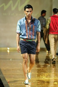 Jakarta, Indonesia - 10 April. M by Musa Widyatmodjo Pria / Summer 2013. Kemang Fashion Week 2013 at Lippo Mal Kemang. 10 April 2013. Jakarta. [Foto: Mohammad Abduh/Wolipop]