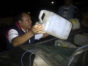 Wakil Wali Kota Samarinda Tangkap 15 Mobil Penyelundup Solar Subsidi