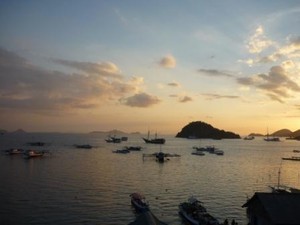 Sunset yang Aduhai di Labuan Bajo