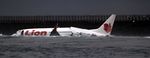 Pesawat Lion Air Jatuh dan Terbelah