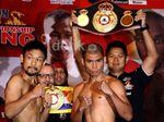 Chris John dan Satoshi Hosono Timbang Badan