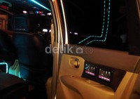 Untuk setiap 5 LCD dirangkai dalam satu adaptor.