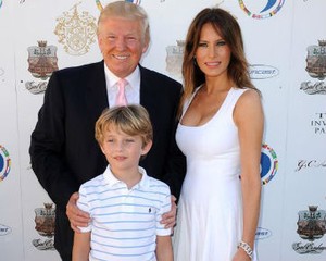 Baru Berusia 7 Tahun, Putra Donald Trump Gunakan Krim Caviar