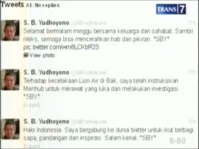SBY Berkicau Tanggapi Kecelakaan Lion Air