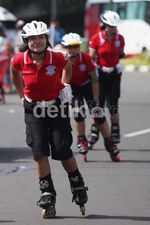 Polisi dan Sepatu Roda