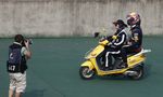 F1 GP China Diwarnai Adegan Naik Scooter