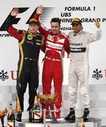 F1 GP China Diwarnai Adegan Naik Scooter