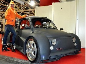Fiat 500 Paling Gahar dengan Mesin Lamborghini