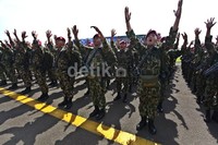 Latihan gabungan ini akan diikuti oleh 16.745 prajurit dari TNI AU, AD, dan AL.