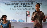 Layanan pesanan taksi ini memanfaatkan teknologi Taxi Mobile Reservation (TMR) yang sudah diterapkan oleh Blue Bird Group sejak 2 tahun lalu.