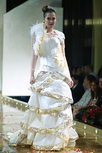 Jakarta, Indonesia - 10 April. Gede Yudi Sang Dewi. Kemang Fashion Week 2013 at Lippo Mal Kemang. 10 April 2013. Jakarta. [Foto: Mohammad Abduh/Wolipop]