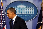 Obama Terlihat Sedih Tanggapi Bom Boston