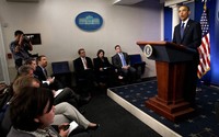 Obama mengatakan dirinya telah menghubungi Direktur FBI, Gubernur Massachusetts, Wali Kota Boston, dan kepolisian Boston untuk menangani peristiwa ini. (Getty Images).