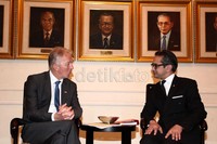 Keduanya melakukan pertemuan untuk mempererat hubungan kerjasama antara Indonesia dengan Denmark.