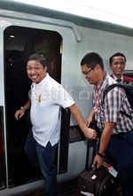 Naik Kereta, Anis Matta Menuju Milad PKS