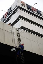 Gedung KPK Dibersihkan