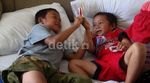 Rumahnya Direhab, Tasripin Diinapkan di Hotel