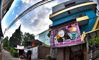 Lokasi graffiti tersebut ada di Jl. Cimbuleuit, Bandung, Jawa Barat. (dok. Pribadi)