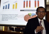 Wakil Direktur Utama BTN Evi Firmansyah menuturkan, kredit macet BTN saat ini adalah 4,77%, naik dari periode satu semester sebelumnya 3,22%. Ramses/detikFoto.