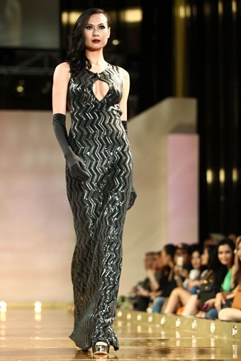 Jakarta, Indonesia - 11 April. Manohara Femme Fatale. Kemang Fashion Week 2013 at Lippo Mal Kemang. 11 April 2013. Jakarta. [Foto: Mohammad Abduh/Wolipop]