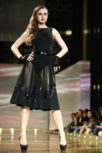 Jakarta, Indonesia - 11 April. Manohara Femme Fatale. Kemang Fashion Week 2013 at Lippo Mal Kemang. 11 April 2013. Jakarta. [Foto: Mohammad Abduh/Wolipop]