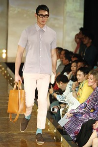 Jakarta, Indonesia - 11 April 2013. Ivan Gunawan The Gentlemen. Kemang Fashion Week 2013 at Lippo Mal Kemang. Jakarta. [Foto: Mohammad Abduh/Wolipop]