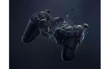 Penggemar game di konsol PlayStation tentu saja tidak asing dengan controler ini. Bahkan sering kali, alat ini dijadikan kambing hitam setiap kekalahan.Ya sudah, hancurkan sajalah. (Kredit foto: Trend Hunter)     