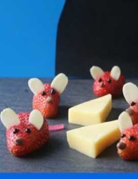 Ajak si Kecil Membuat Strawberry Tikus yang Lucu Ini!