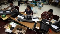 Lembar jawaban para siswa pun akan dikumpulkan di Universitas Negeri Jakarta (UNJ) untuk proses pemindaian.