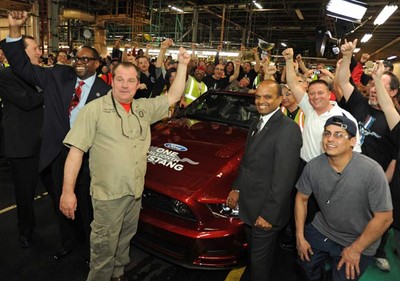 Ford Rayakan Produksi 1 Juta Unit Mustang