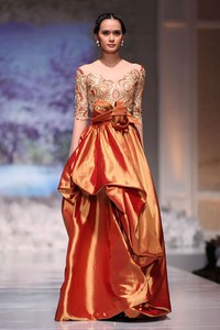 Jakarta, Indonesia - 13 April 2013. Denny Wirawan bride Un Amore. Wedding Fair 2013 at Grand Hyat Hotel. Jakarta. [Foto: Mohammad Abduh/Wolipop]