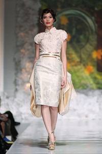 Jakarta, Indonesia - 13 April 2013. Denny Wirawan bride Un Amore. Wedding Fair 2013 at Grand Hyat Hotel. Jakarta. [Foto: Mohammad Abduh/Wolipop]