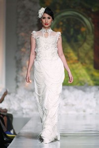 Jakarta, Indonesia - 13 April 2013. Denny Wirawan bride Un Amore. Wedding Fair 2013 at Grand Hyat Hotel. Jakarta. [Foto: Mohammad Abduh/Wolipop]