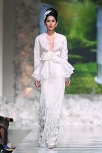 Jakarta, Indonesia - 13 April 2013. Denny Wirawan bride Un Amore. Wedding Fair 2013 at Grand Hyat Hotel. Jakarta. [Foto: Mohammad Abduh/Wolipop]