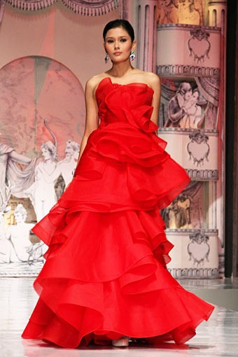 Jakarta, Indonesia - 12 April 2013. Reverie by Didi Budiardjo Wedding Fair 2013 at Grand Hyat Hotel. Jakarta. [Foto: Mohammad Abduh/Wolipop]